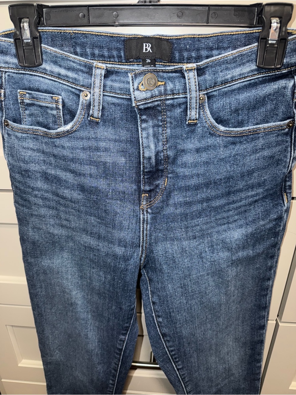 Banana Republic High-Rise Skinny Jean Medium Wash 26 - Picture 5 of 7